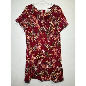 Fashion Mountain vintage floral cowl neck dress womens 18 y2k romantic 90s